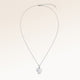 Full heart-shaped necklace in silver fully laid out with fine adjustable silver chain and minimalist heart pendant for personalized engraving