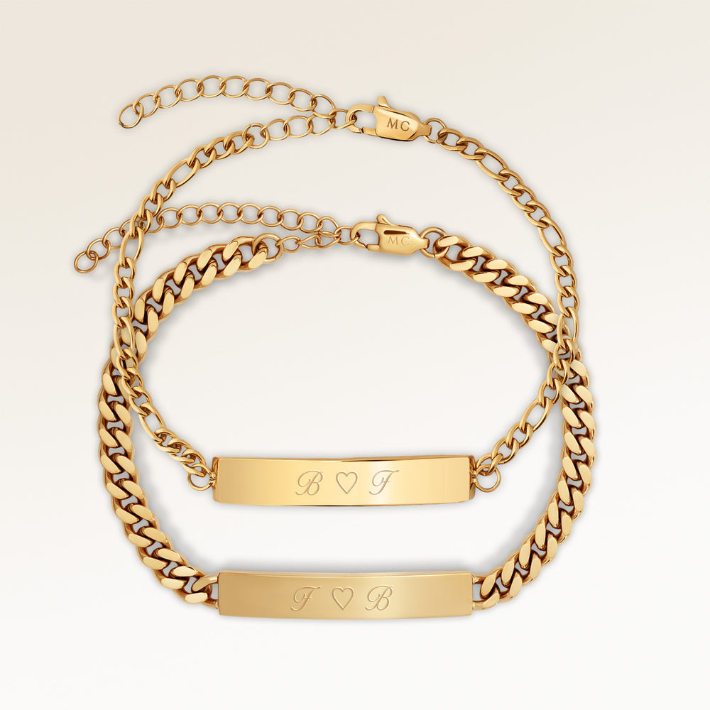 Paararmband - Stab Armband (Gold)