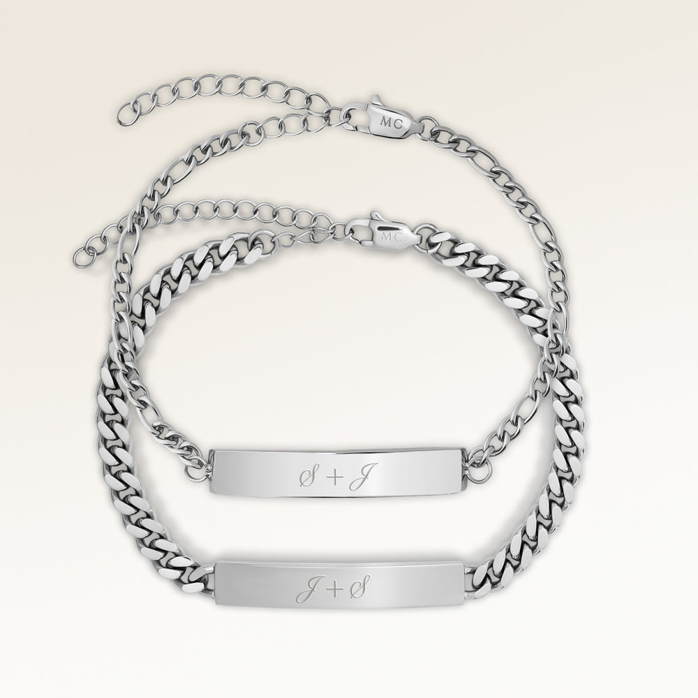 Paararmband - Stab Armband (Silber)